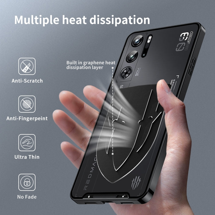For ZTE nubia Red Magic 10 Pro / 10 Pro+ Metal Cooling Phone Case(Black) - free shipping - PMC TechLife - Order now!