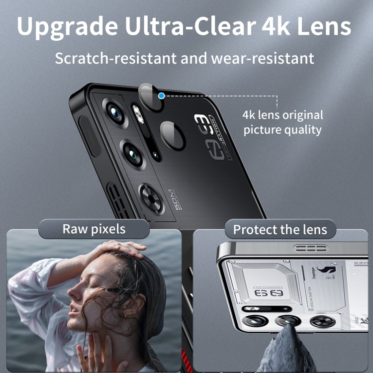 For ZTE nubia Red Magic 10 Pro / 10 Pro+ Metal Cooling Phone Case(Black) - free shipping - PMC TechLife - Order now!