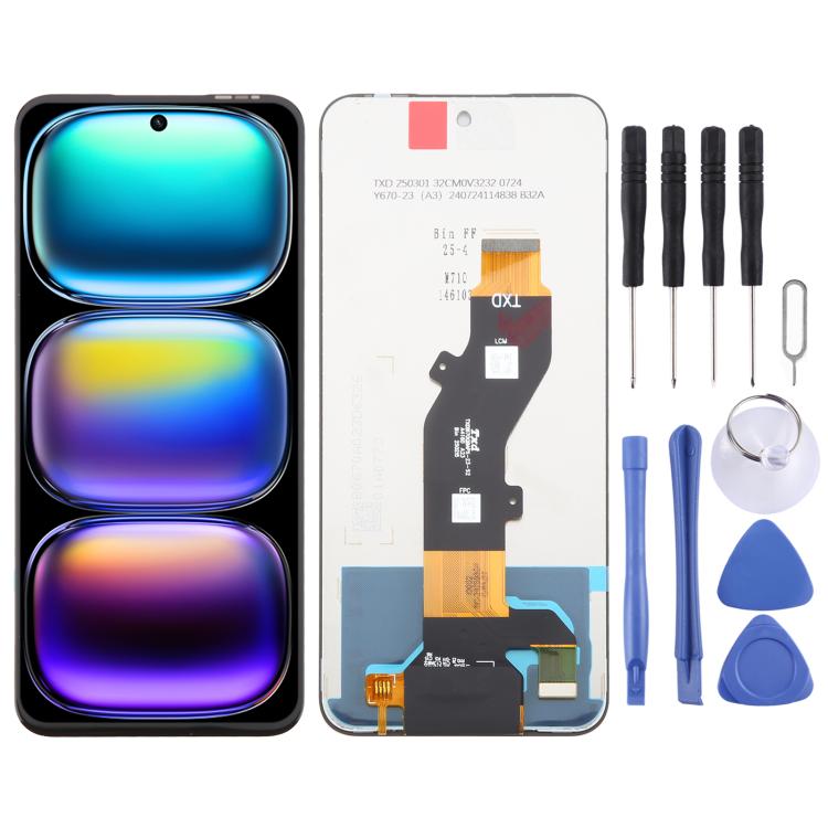 For Infinix Hot 50 5G OEM LCD Screen with Digitizer Full Assembly - LCD Screen by PMc TechLife | Online Shopping South Africa | PMc TechLife | Buy Now Pay Later Mobicred