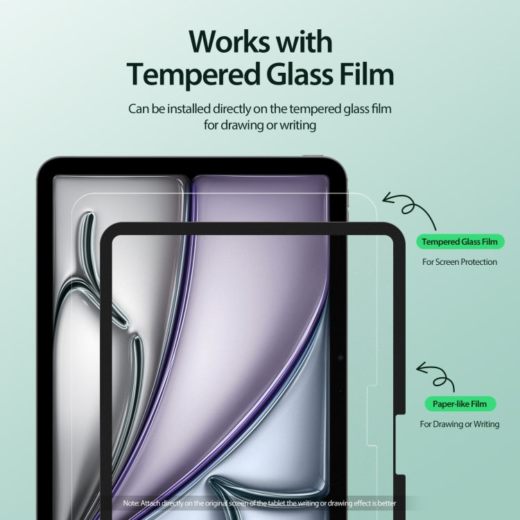 For iPad Air 11 2024 / 2025 DUX DUCIS Naad Series Removable Paper-like Screen Protector - free shipping - PMC TechLife - Order now!