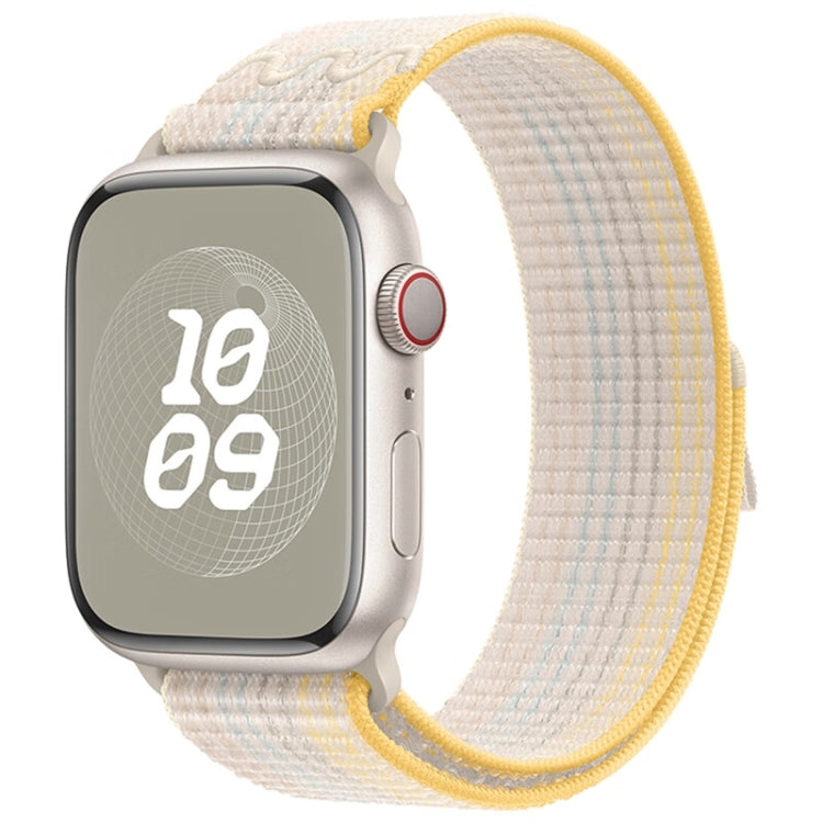 For Apple Watch SE 44mm Loop Nylon Watch Band(Colorful Starlight) - free shipping - PMC TechLife - Order now!