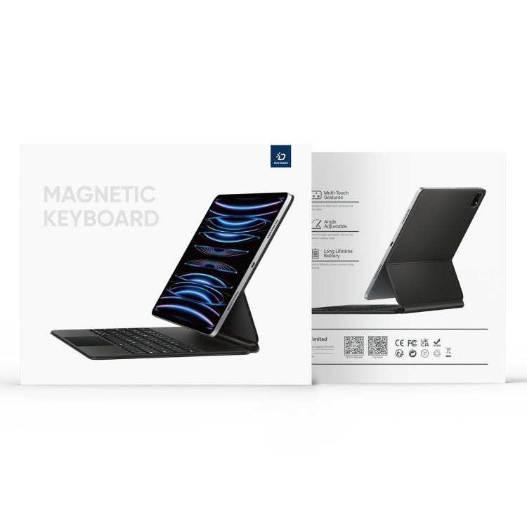 For Samsung Galaxy Tab S9 / S8 / S7 DUX DUCIS MK Series Floating Magnetic Keyboard Tablet Leather Case - Samsung Keyboard by DUX DUCIS | Online Shopping South Africa | PMC TechLife | Buy Now Pay Later Mobicred