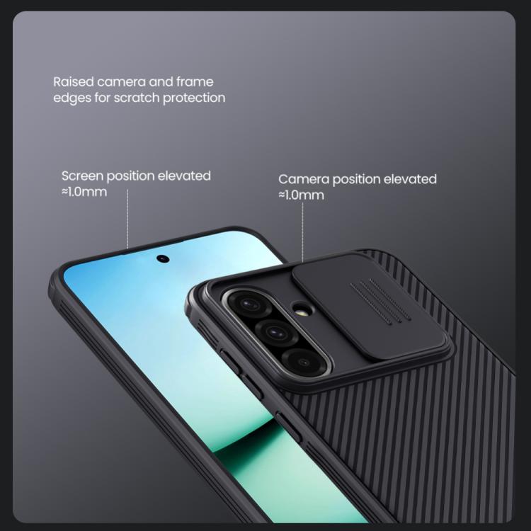 For Samsung Galaxy A36 5G NILLKIN CamShield Pro Magnetic PC Phone Case(Black) - free shipping - PMc TechLife - Order now!