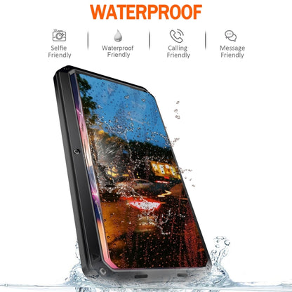 For Samsung Galaxy S24 Ultra 5G Shockproof Life Waterproof Silicone + Zinc Alloy Phone Case(Black) - Galaxy S24 Ultra 5G Cases by PMC Jewellery | Online Shopping South Africa | PMC Jewellery | Buy Now Pay Later Mobicred