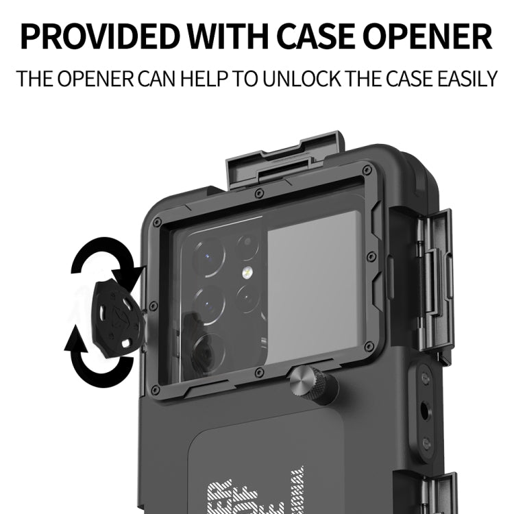 Diving Shell Gen2 Upgrade IP68 Waterproof Phone Case(Black) - Waterproof Bag by PMC TechLife | Online Shopping South Africa | PMC TechLife | Buy Now Pay Later Mobicred