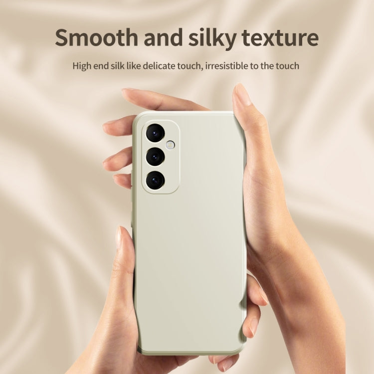 For Samsung Galaxy S24 5G Imitation Liquid Silicone Phone Case(White) - Galaxy S24 5G Cases by PMC TechLife | Online Shopping South Africa | PMC TechLife