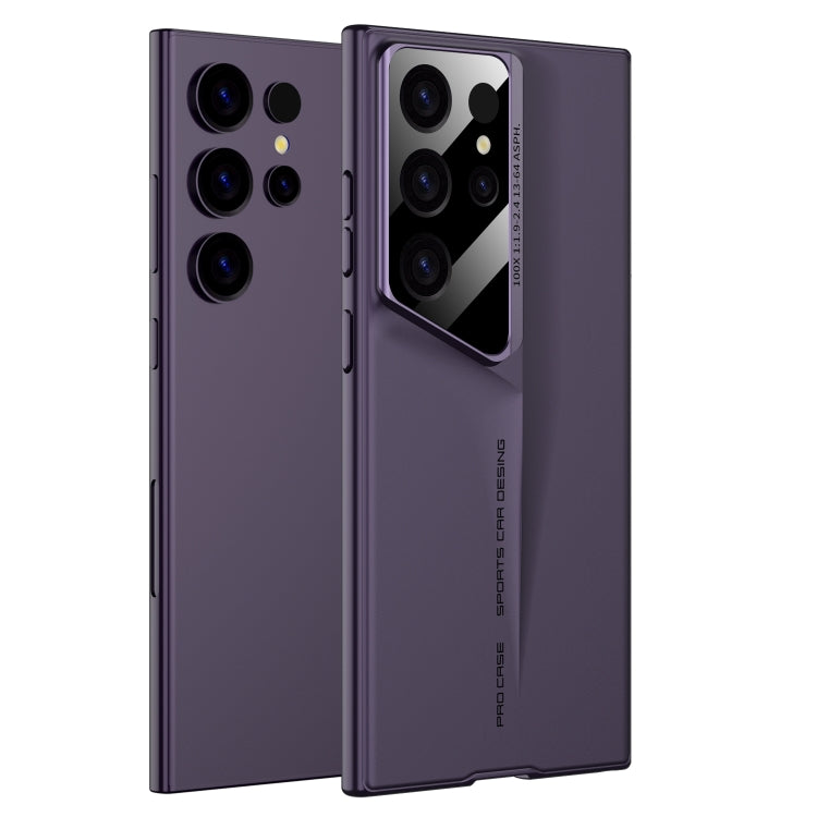 For Samsung Galaxy S24 Ultra 5G GKK Blade Ultra-thin Full Coverage Phone Case(Purple) - Galaxy S24 Ultra 5G Cases by GKK | Online Shopping South Africa | PMC Jewellery | Buy Now Pay Later Mobicred