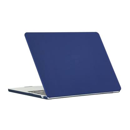 For MacBook Air 15.3 2024 A2941 (M2)/A3114 (M3) Laptop Matte Style Protective Case(Peony Blue) - MacBook Air Cases by PMC Jewellery | Online Shopping South Africa | PMC Jewellery | Buy Now Pay Later Mobicred