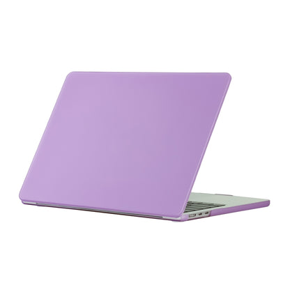 For MacBook Air 15.3 2024 A2941 (M2)/A3114 (M3) Laptop Matte Style Protective Case(Purple) - MacBook Air Cases by PMC Jewellery | Online Shopping South Africa | PMC Jewellery | Buy Now Pay Later Mobicred