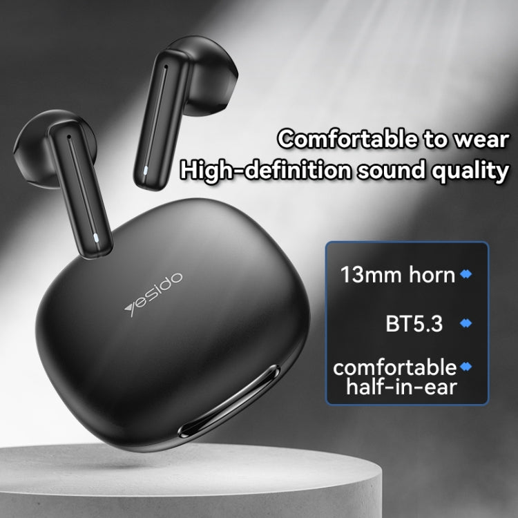 Yesido TWS25 TWS Wireless Bluetooth Earphone(Black) - TWS Earphone by Yesido | Online Shopping South Africa | PMC Jewellery