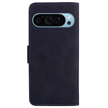 For Google Pixel 9 Pro Skin Feel Pure Color Flip Leather Phone Case(Black) - Google Cases by PMC Jewellery | Online Shopping South Africa | PMC Jewellery | Buy Now Pay Later Mobicred