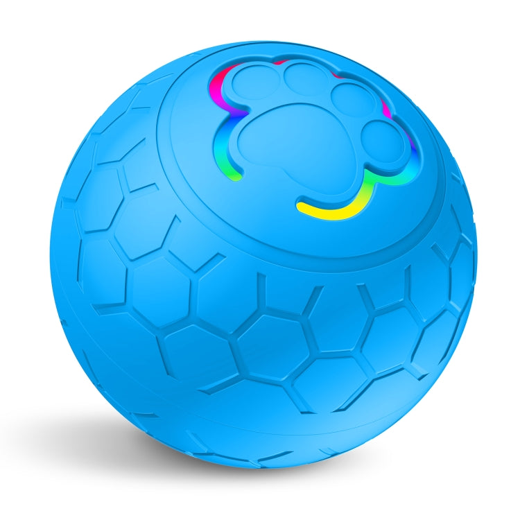 O5 Smart Pet Cat Toy Ball Luminous Yo-Yo Diameter 2.4 inches Standalone Version(Blue) - Rubber Silicone Toys by PMC Jewellery | Online Shopping South Africa | PMC Jewellery