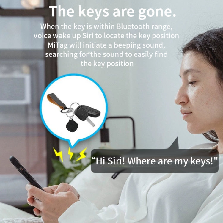 Global Positioning Pet Key Anti-Lost Device Smart Bluetooth GPS Locator(White) - Personal Tracker by PMC TechLife | Online Shopping South Africa | PMC TechLife | Buy Now Pay Later Mobicred