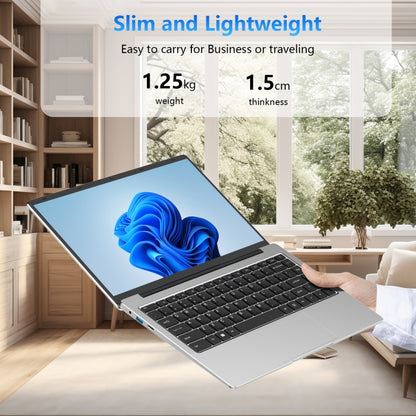 GXMO F141S 14.1 inch Laptop, 8GB+256GB, Windows 11 Intel Celeron J4125 Quad Core(Silver) - Others by GXMO | Online Shopping South Africa | PMC Jewellery | Buy Now Pay Later Mobicred