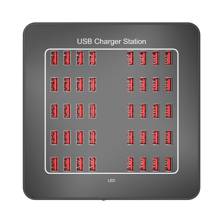 YFY-A76 200W 40 Ports USB Smart Charging Station(EU Plug) - Multifunction Charger by PMC Jewellery | Online Shopping South Africa | PMC Jewellery | Buy Now Pay Later Mobicred
