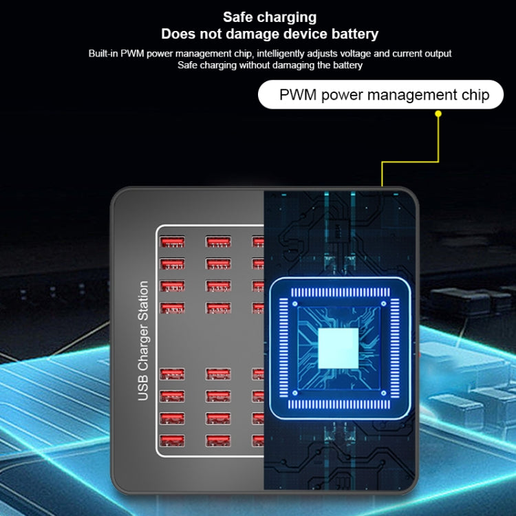 YFY-A76 200W 40 Ports USB Smart Charging Station(AU Plug) - free shipping - PMC Jewellery - Order now!