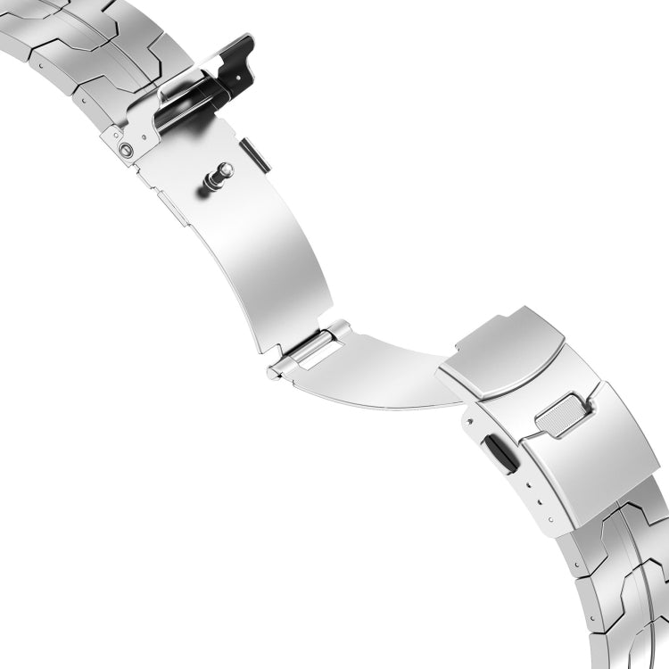 22mm Titanium Metal Watch Band(Silver) - 22mm Bands by PMC TechLife | Online Shopping South Africa | PMC TechLife
