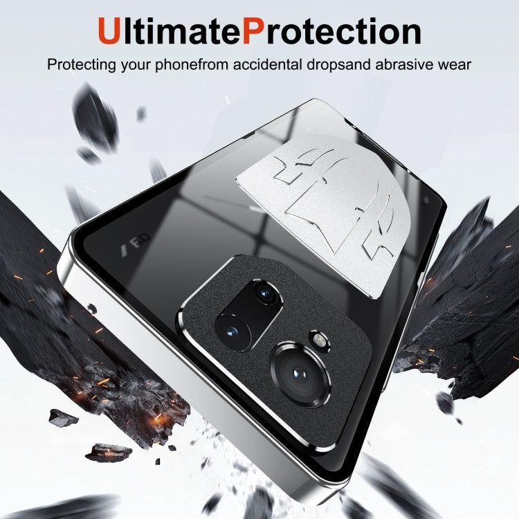 For ASUS ROG Phone 9 / 9 Pro Metal Cooling Phone Case(Black) - ASUS Cases by PMC TechLife | Online Shopping South Africa | PMC TechLife | Buy Now Pay Later Mobicred