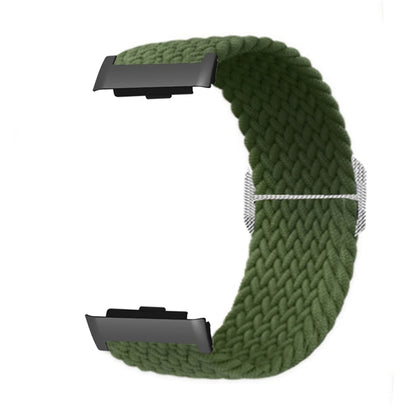 For Huawei Watch D Adjustable Woven Nylon Watch Band(Army Green) - Watch Bands by PMC Jewellery | Online Shopping South Africa | PMC Jewellery