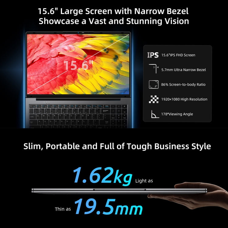 BMAX X15 Pro Notebook PC, 16GB+512GB , 15.6 inch Windows 11 Intel Alder Lake N59(US Plug) - Others by BMAX | Online Shopping South Africa | PMC Jewellery