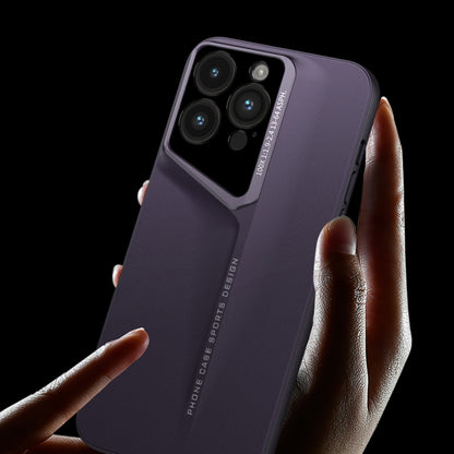 For iPhone 16 Pro GKK Blade Ultra-thin Full Coverage Phone Case(Purple) - iPhone 16 Pro Cases by GKK | Online Shopping South Africa | PMC Jewellery | Buy Now Pay Later Mobicred