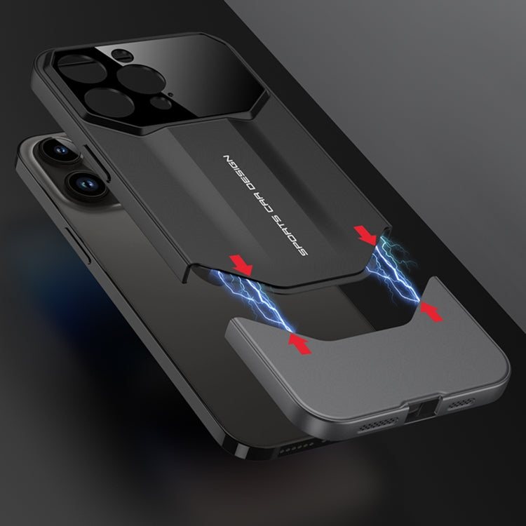 For iPhone 15 Pro GKK Imitation Ultimate Design All-inclusive Shockproof Phone Case(Balck) - free shipping - PMC Jewellery - Order now!