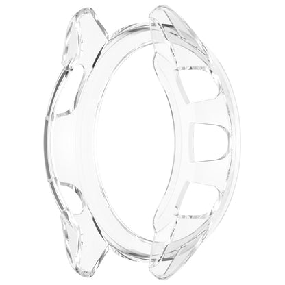 For Garmin Forerunner 165 / 165 Music Half Pack Hollow TPU Watch Protective Case(Transparent) - Watch Cases by PMC Jewellery | Online Shopping South Africa | PMC Jewellery