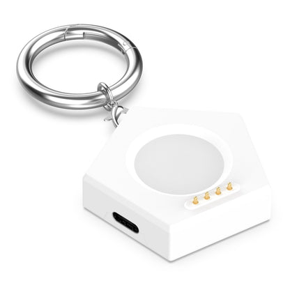 For OPPO Watch X / OnePlus Watch 2 Portable Smart Watch Charger(White) - Charger by PMC Jewellery | Online Shopping South Africa | PMC Jewellery