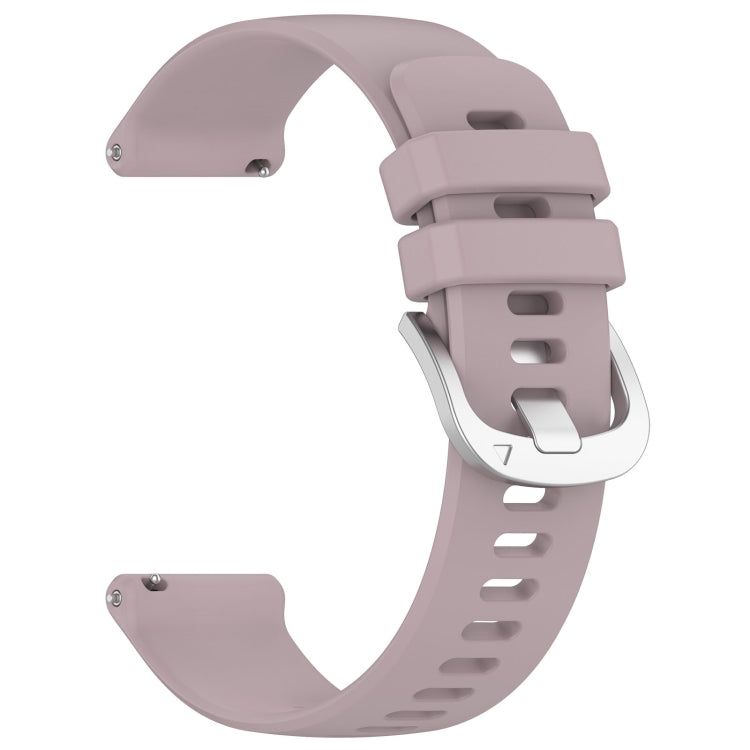 For Xiaomi Watch 2 Liquid Glossy Silver Buckle Silicone Watch Band(Purple) - Watch Bands by PMC Jewellery | Online Shopping South Africa | PMC Jewellery