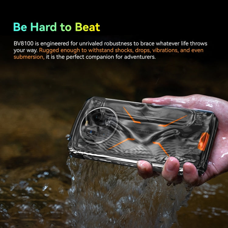 [HK Warehouse] Blackview BV8100 Rugged Phone, 8GB+256GB, 6.5 inch Android 14 MediaTek Helio G99 Octa Core up to 2.2GHz, Network: 4G, NFC, OTG(Green) - Blackview by Blackview | Online Shopping South Africa | PMC Jewellery