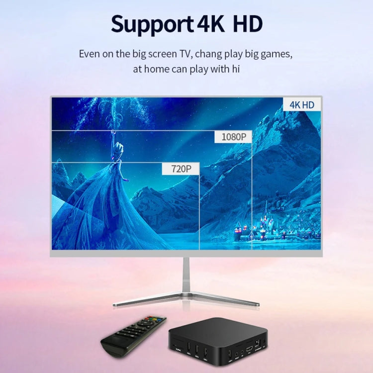 MXQ Pro RK3228A Quad-Core CPU 4K HD Network Set-Top Box, RAM:2GB+16GB(EU Plug) - RK3228A by PMC TechLife | Online Shopping South Africa | PMC TechLife | Buy Now Pay Later Mobicred