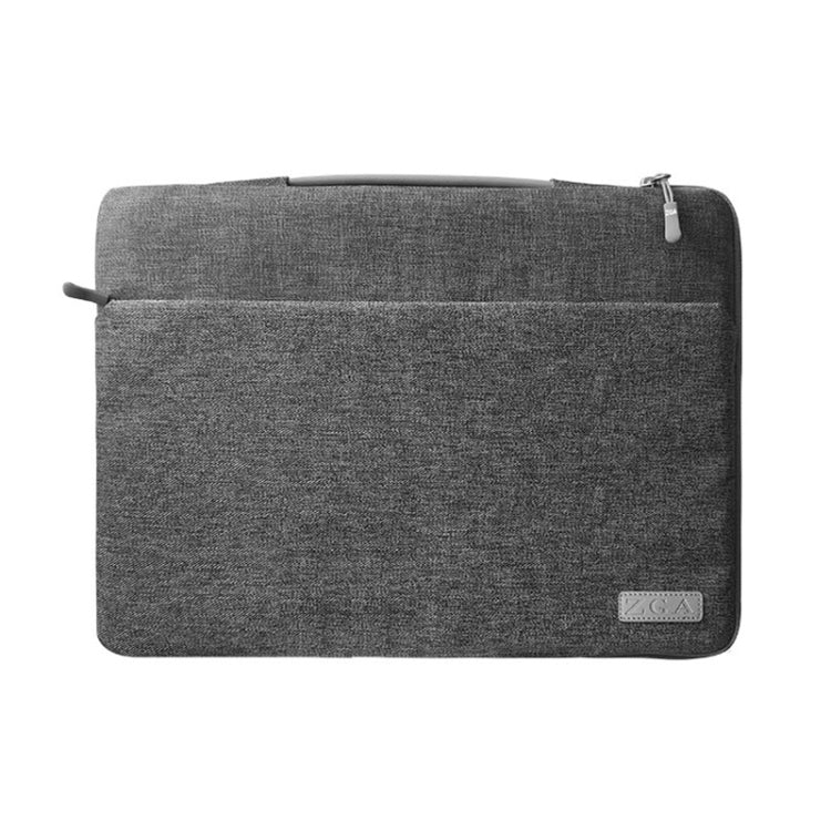 ZGA BG-01 Waterproof Laptop Handbag, Size:14 inch(Grey) - 14.1 inch by ZGA | Online Shopping South Africa | PMC Jewellery | Buy Now Pay Later Mobicred