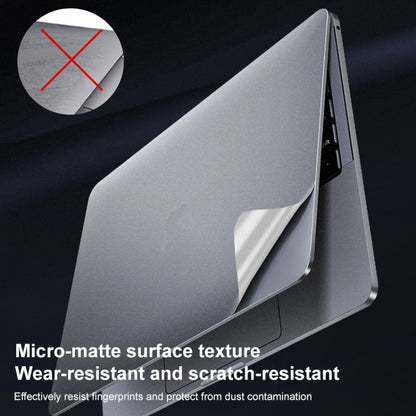 For MacBook Pro 16.2 inch 2021 ZGA 5 in 1 Laptop All-round Protective Film(Grey) - Skin Sticker by ZGA | Online Shopping South Africa | PMC Jewellery | Buy Now Pay Later Mobicred