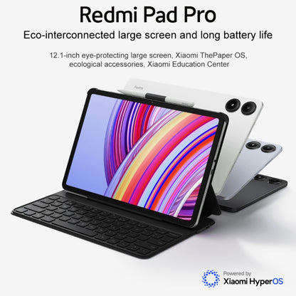 Xiaomi Redmi Pad Pro 12.1 inch Tablet PC, 6GB+128GB, HyperOS Qualcomm Snapdragon 7s Gen2 Octa Core, 10000mAh Battery(Cyan) - Other by Xiaomi | Online Shopping South Africa | PMC Jewellery