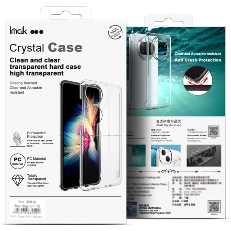 For Nothing Phone 2a 5G / 2a Plus imak Wing II Wear-resisting Crystal Phone Protective Case - More Brand by imak | Online Shopping South Africa | PMC Jewellery | Buy Now Pay Later Mobicred