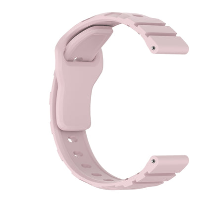 20mm Armor Silicone Watch Band(Pink) - 20mm Bands by PMC Jewellery | Online Shopping South Africa | PMC Jewellery