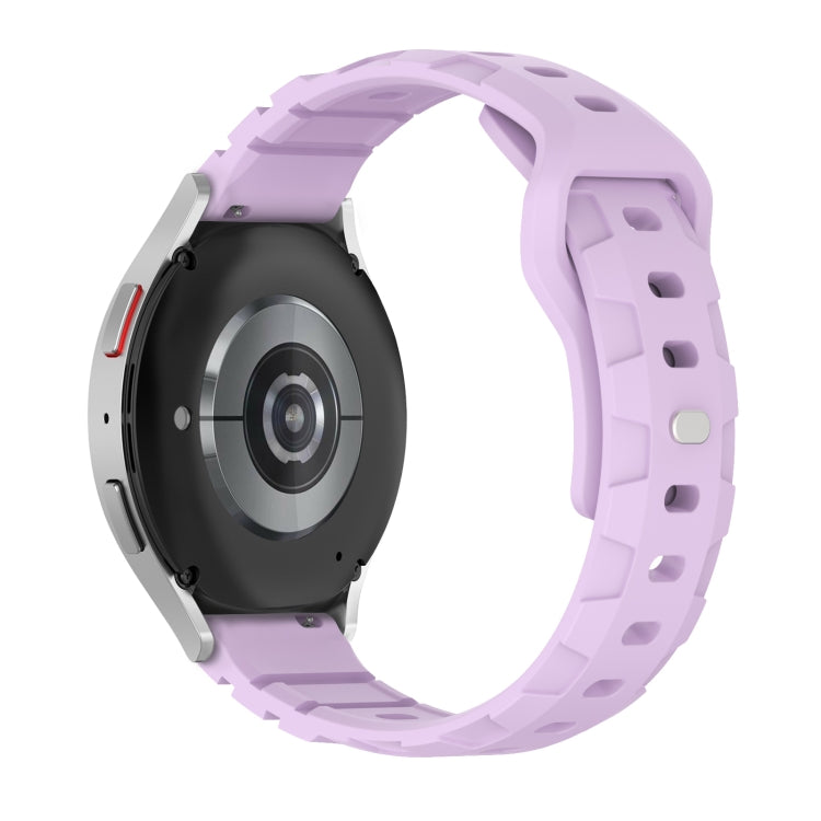 20mm Armor Silicone Watch Band(Purple) - 20mm Bands by PMC TechLife | Online Shopping South Africa | PMC TechLife
