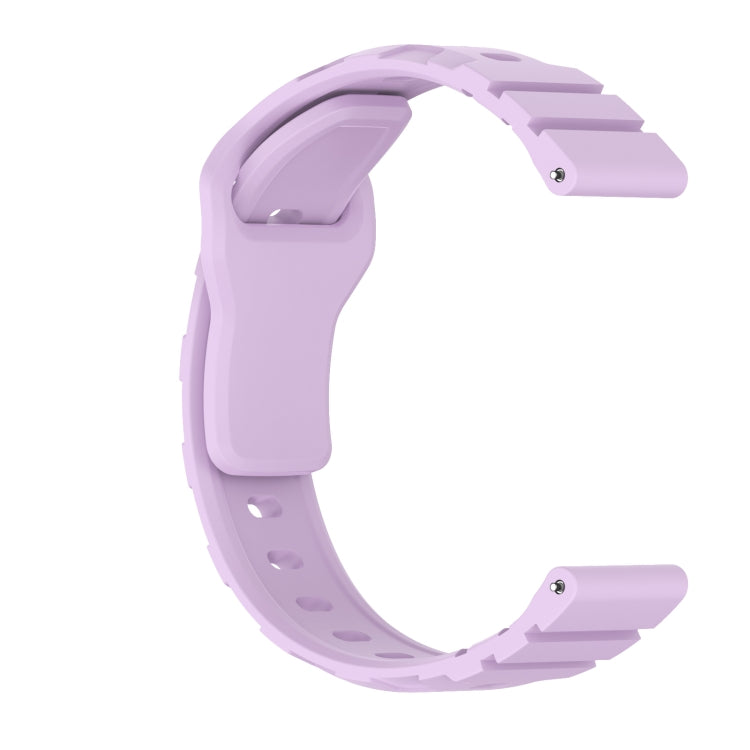 22mm Armor Silicone Watch Band(Purple) - 22mm Bands by PMC TechLife | Online Shopping South Africa | PMC TechLife
