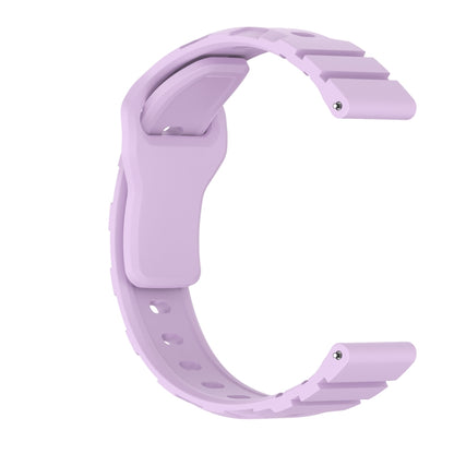 22mm Armor Silicone Watch Band(Purple) - 22mm Bands by PMC Jewellery | Online Shopping South Africa | PMC Jewellery