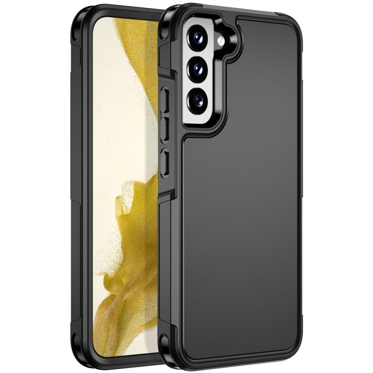 For Samsung Galaxy S22 5G RedPepper Armor PC Hybrid TPU Phone Case(Black) - Galaxy S22 5G Cases by RedPepper | Online Shopping South Africa | PMc TechLife | Buy Now Pay Later Mobicred