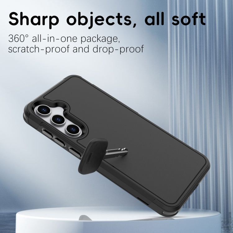 For Samsung Galaxy A55 5G RedPepper Armor PC Hybrid TPU Phone Case(Black) - Galaxy Phone Cases by RedPepper | Online Shopping South Africa | PMc TechLife | Buy Now Pay Later Mobicred