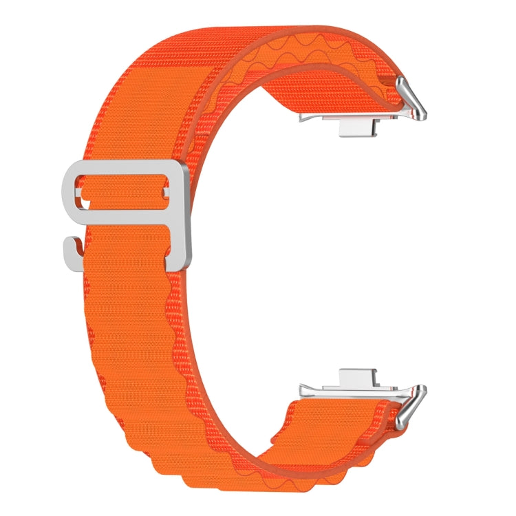 For Xiaomi Mi Band 8 Pro / Redmi Watch 4 Loop Nylon Watch Band(Orange) - Watch Bands by PMC TechLife | Online Shopping South Africa | PMC TechLife