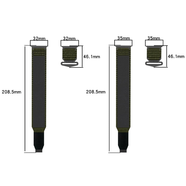 For Apple Watch Series 9 45mm Nylon Hook And Loop Fastener Watch Band(Blue) - free shipping - PMC TechLife - Order now!