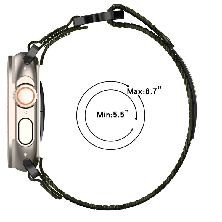 For Apple Watch Series 6 44mm Nylon Hook And Loop Fastener Watch Band(Grey) - free shipping - PMC TechLife - Order now!