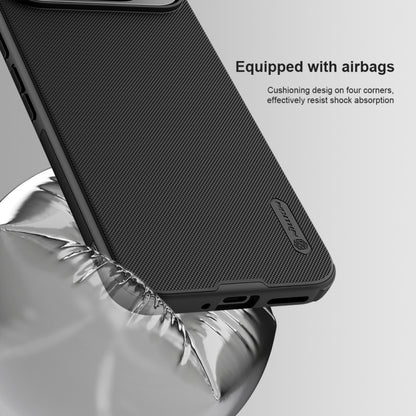 For Google Pixel 9 Pro NILLKIN Frosted Shield Pro Magnetic Phone Case(Black) - Google Cases by NILLKIN | Online Shopping South Africa | PMC Jewellery