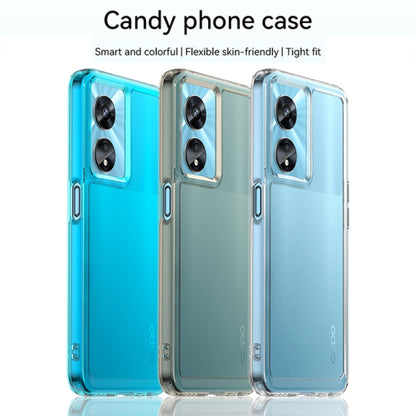 For OPPO A77 5G Candy Series TPU Phone Case(Transparent) - OPPO Cases by PMC Jewellery | Online Shopping South Africa | PMC Jewellery | Buy Now Pay Later Mobicred