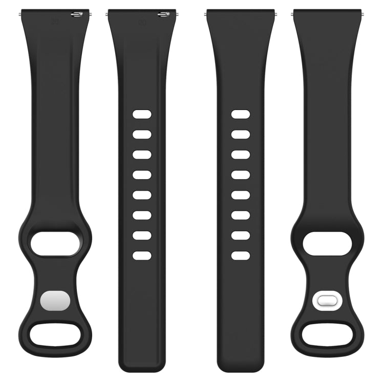 22mm Slim Reverse Buckle Silicone Watch Band(Teal) - 22mm Bands by PMC TechLife | Online Shopping South Africa | PMC TechLife