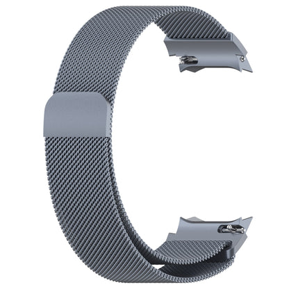 For OPPO Watch X / OnePlus Watch 2 Milan Magnetic Steel Mesh Watch Band(Space Grey) - Watch Bands by PMC Jewellery | Online Shopping South Africa | PMC Jewellery