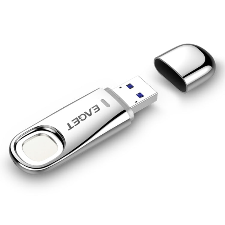 EAGET FU60 64G USB 3.0 Interface Metal Flash U Disk with Fingerprint Identification - USB Flash Drives by EAGET | Online Shopping South Africa | PMC Jewellery | Buy Now Pay Later Mobicred