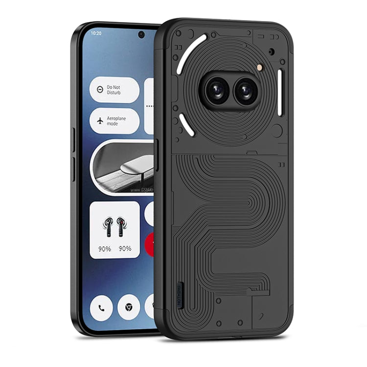 For Nothing Phone 2a GKK Three Stage Splicing Full Coverage PC Phone Case(Black) - More Brand by GKK | Online Shopping South Africa | PMC Jewellery